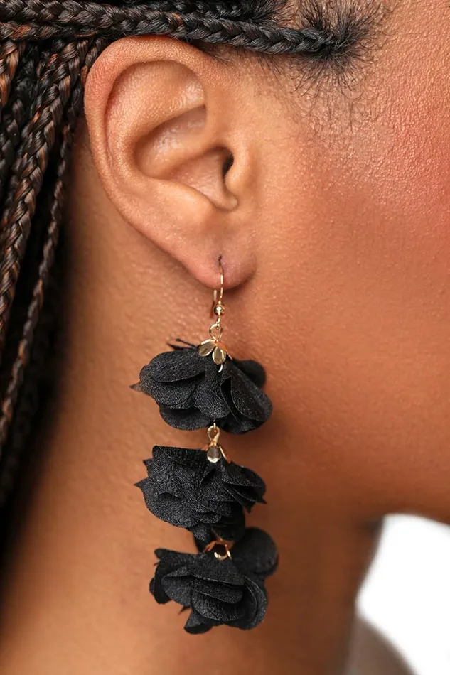 Lilly039s Kloset Jewelry Black Night Drop Earrings 8211 Women