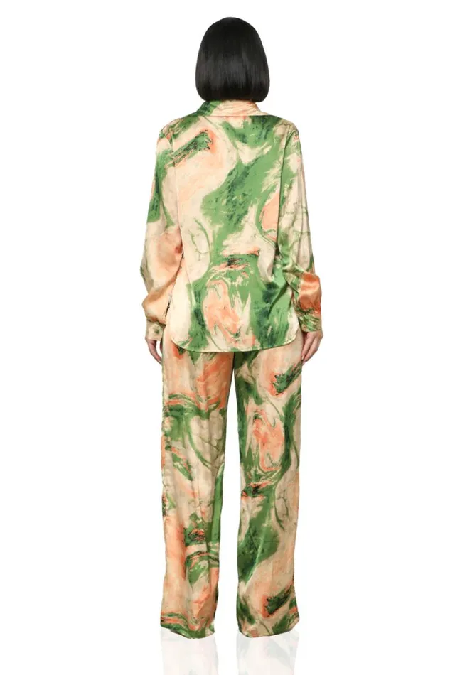 Lilly039s Kloset Sets Desert Nights Pants Set Green MultiFINAL SALE 8211 Women