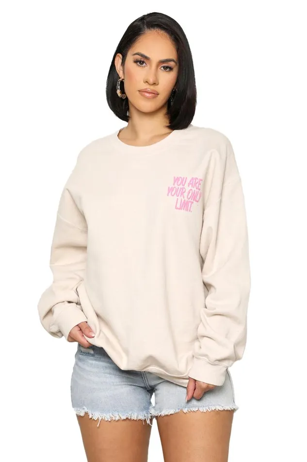 Lilly039s Kloset Tops No Limit Sweatshirt 8211 Women