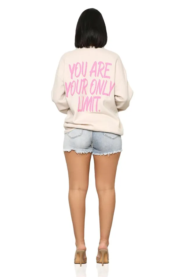 Lilly039s Kloset Tops No Limit Sweatshirt 8211 Women