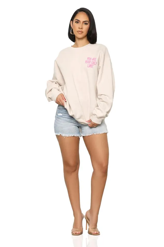 Lilly039s Kloset Tops No Limit Sweatshirt 8211 Women