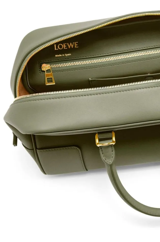 Loewe Amazona 28 Bag In Nappa Calfskin Avocado Green Women Tote and Top Handle Bags