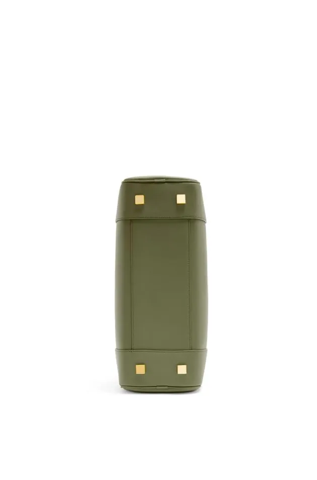 Loewe Amazona 28 Bag In Nappa Calfskin Avocado Green Women Tote and Top Handle Bags