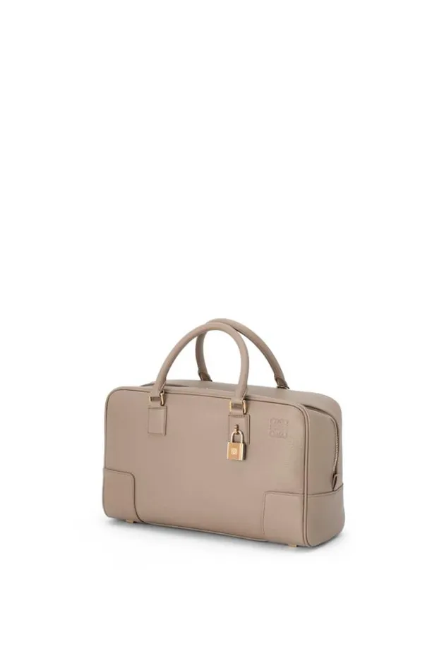 Loewe Amazona 28 Bag In Soft Grained Calfskin Sand Women Tote and Top Handle Bags
