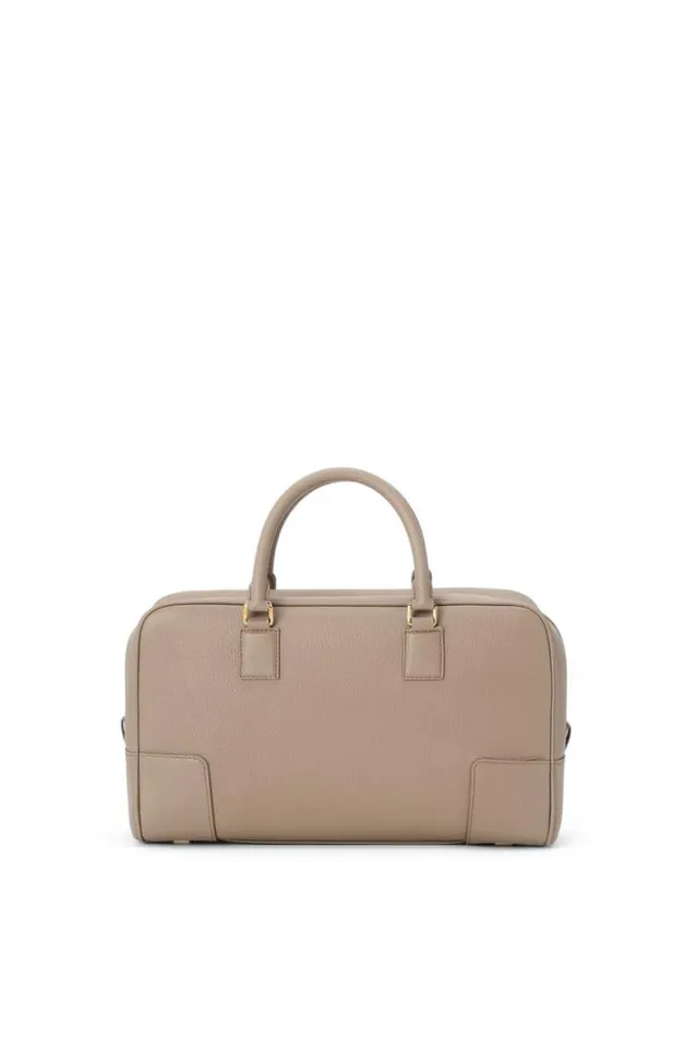 Loewe Amazona 28 Bag In Soft Grained Calfskin Sand Women Tote and Top Handle Bags