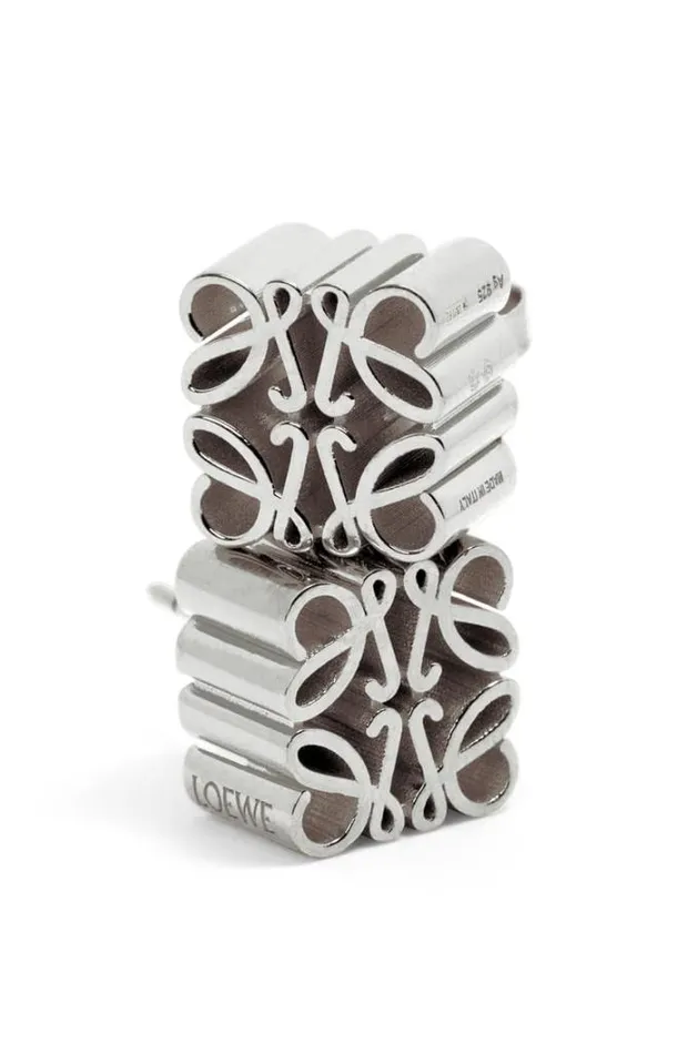 Loewe Anagram Stud Earrings In Sterling Silver Silver Women Silver Jewellery Loewe Anagram Stud Earrings In Sterling Silver Silver Women Silver Jewellery