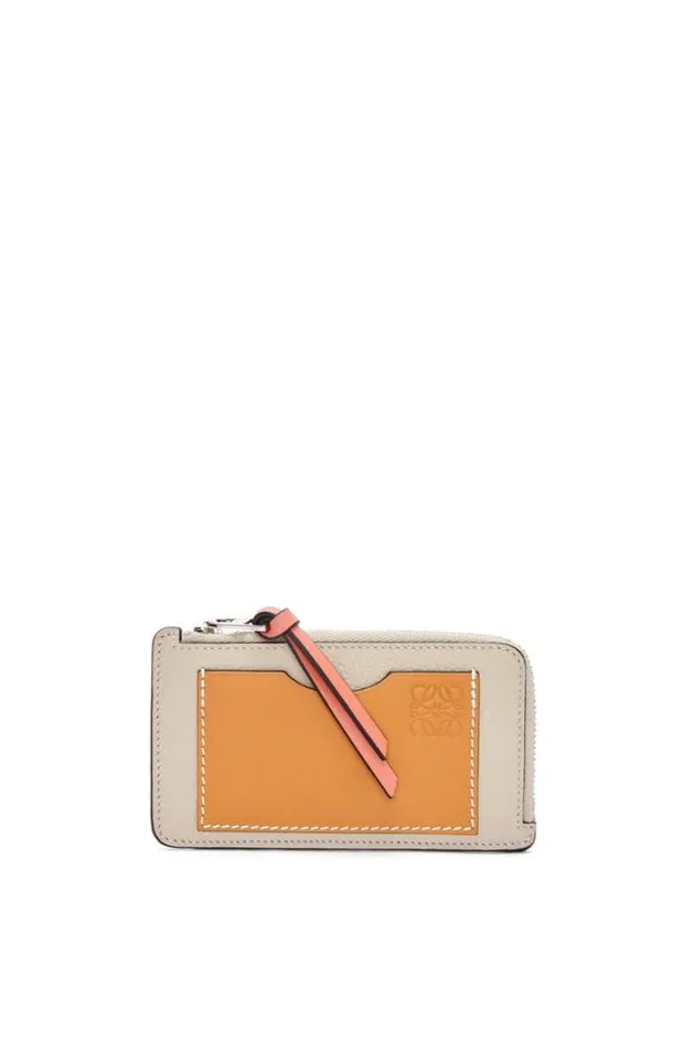 Loewe Coin Cardholder In Soft Grained Calfskin Light Oathoney Women Cardholders and Coin Purses Loewe Coin Cardholder In Soft Grained Calfskin Light Oathoney Women Cardholders and Coin Purses