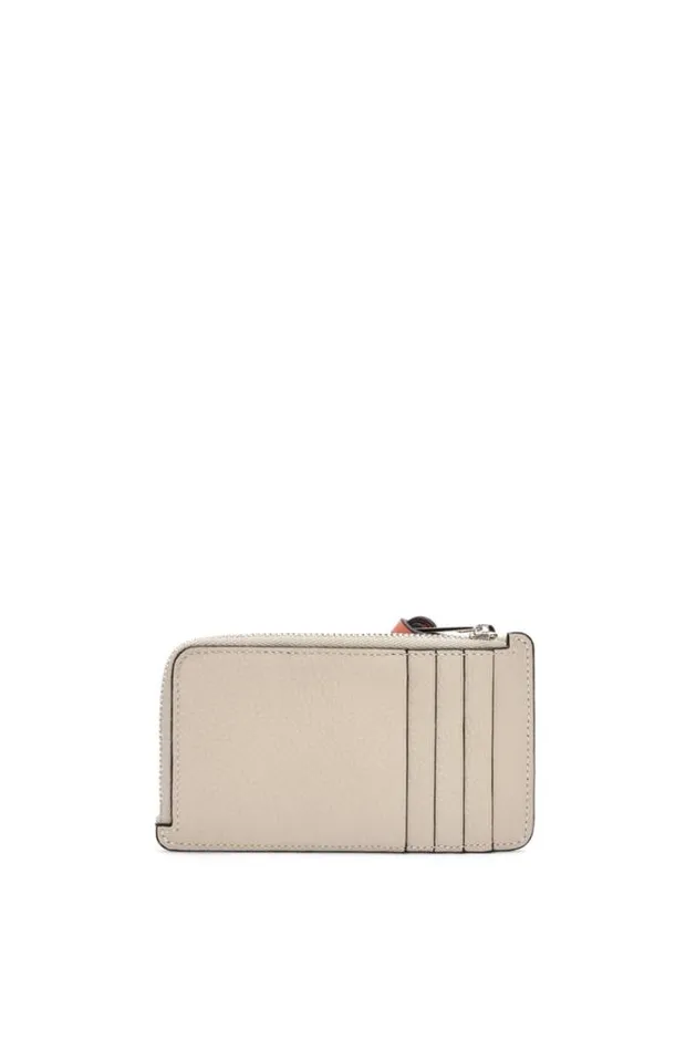 Loewe Coin Cardholder In Soft Grained Calfskin Light Oathoney Women Cardholders and Coin Purses