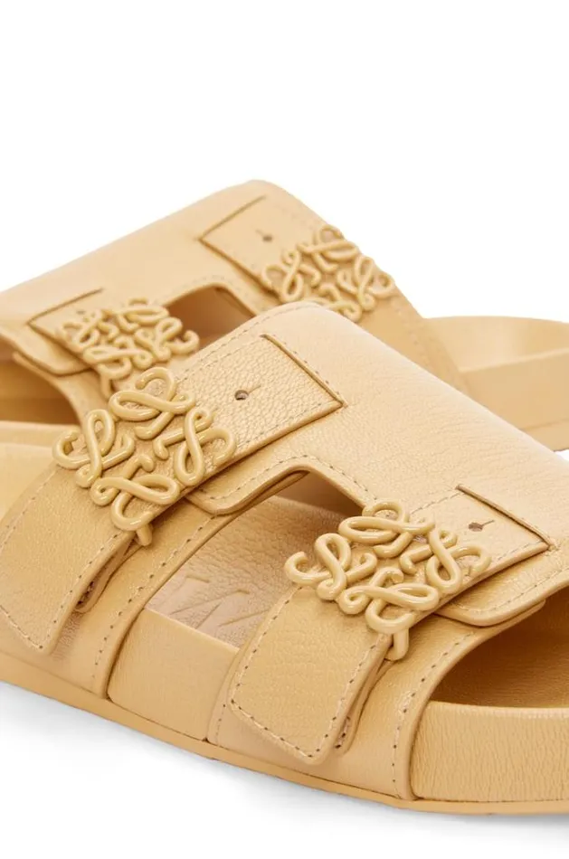 Loewe Ease Slide In Goatskin Medium Concealer Women Sandals