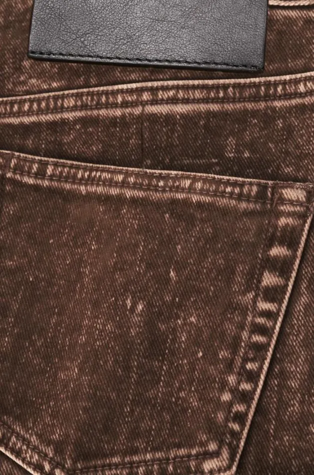 Loewe Jeans In Denim Truffle Women Trousers and Shorts