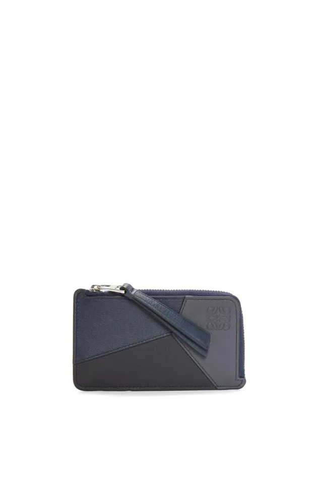 Loewe Puzzle Coin Cardholder In Classic Calfskin Deep Navyanthracite Men Card Cases and Coin Purses Loewe Puzzle Coin Cardholder In Classic Calfskin Deep Navyanthracite Men Card Cases and Coin Purses