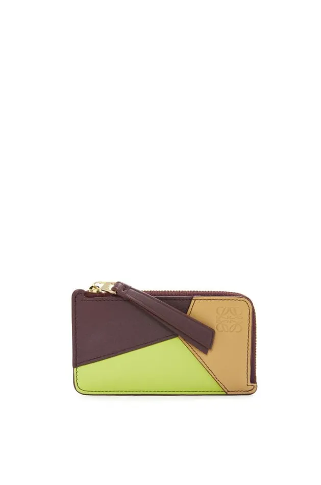 Loewe Puzzle Coin Cardholder In Classic Calfskin Saharaburgundyanise Women Cardholders and Coin Purses Loewe Puzzle Coin Cardholder In Classic Calfskin Saharaburgundyanise Women Cardholders and Coin Purses