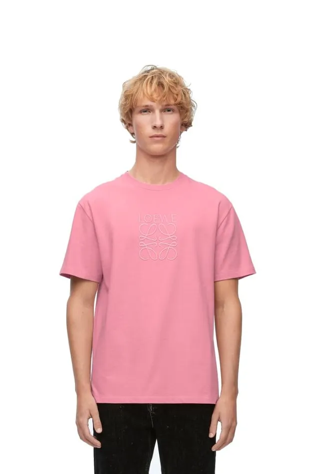 Loewe Regular Fit Tshirt In Cotton Candy Men Tshirts
