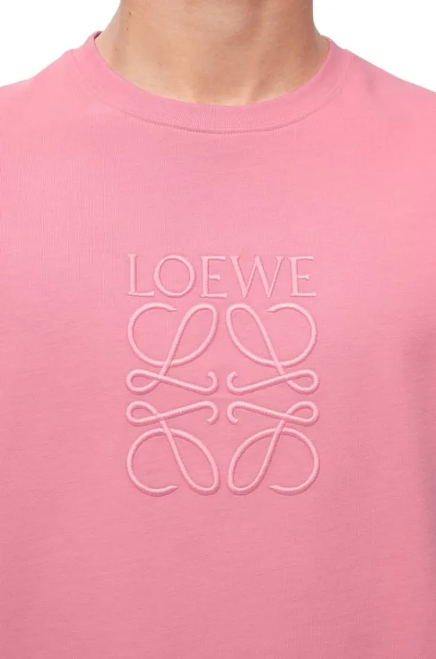 Loewe Regular Fit Tshirt In Cotton Candy Men Tshirts