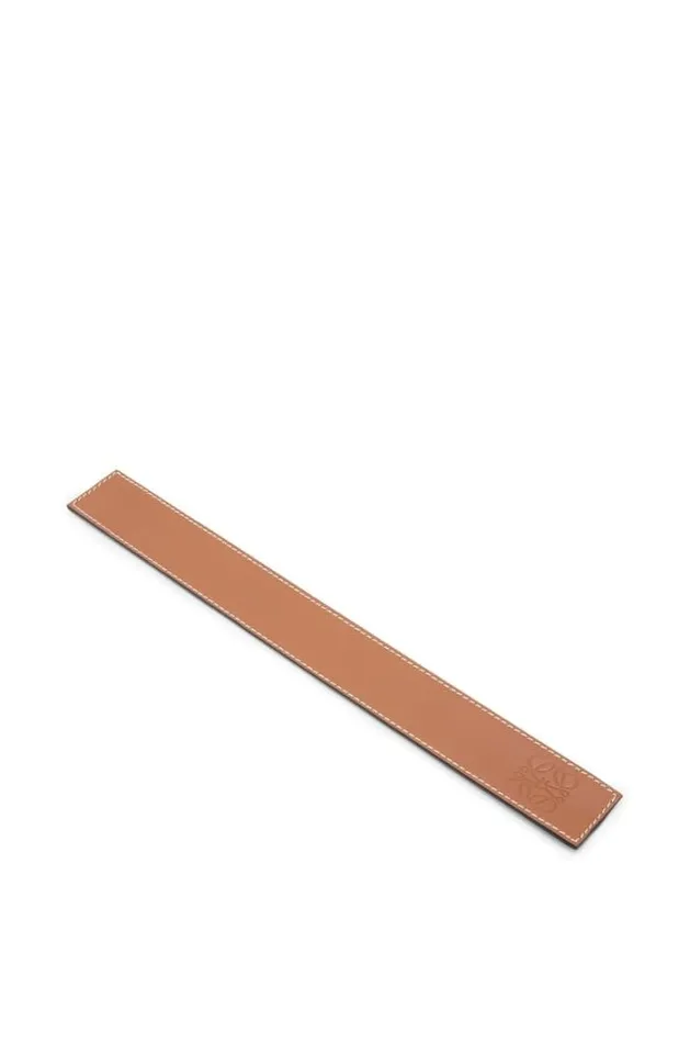 Loewe Slap Bracelet In Calfskin Tan Men Jewellery