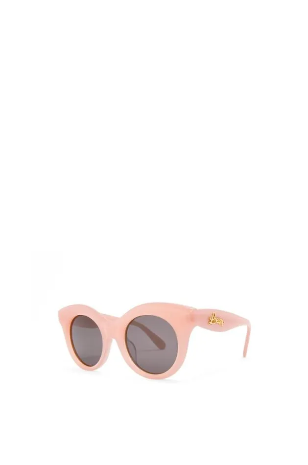 Loewe Tarsier Sunglasses In Acetate Light Pink Men Sunglasses