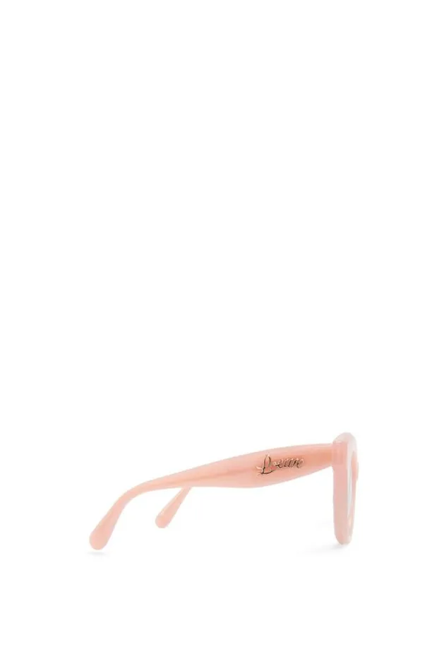 Loewe Tarsier Sunglasses In Acetate Light Pink Men Sunglasses