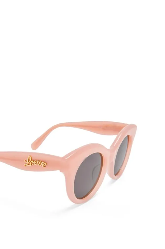 Loewe Tarsier Sunglasses In Acetate Light Pink Men Sunglasses