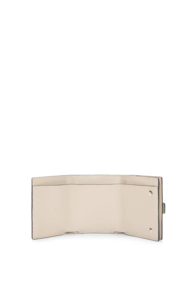 Loewe Trifold Wallet In Soft Grained Calfskin Rosemarytan Women Small Wallets