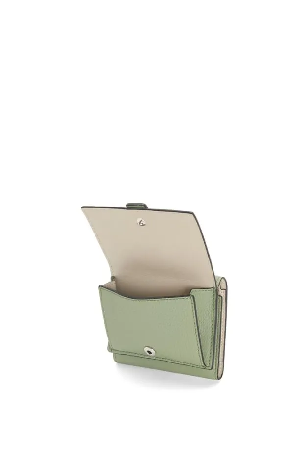 Loewe Trifold Wallet In Soft Grained Calfskin Rosemarytan Women Small Wallets