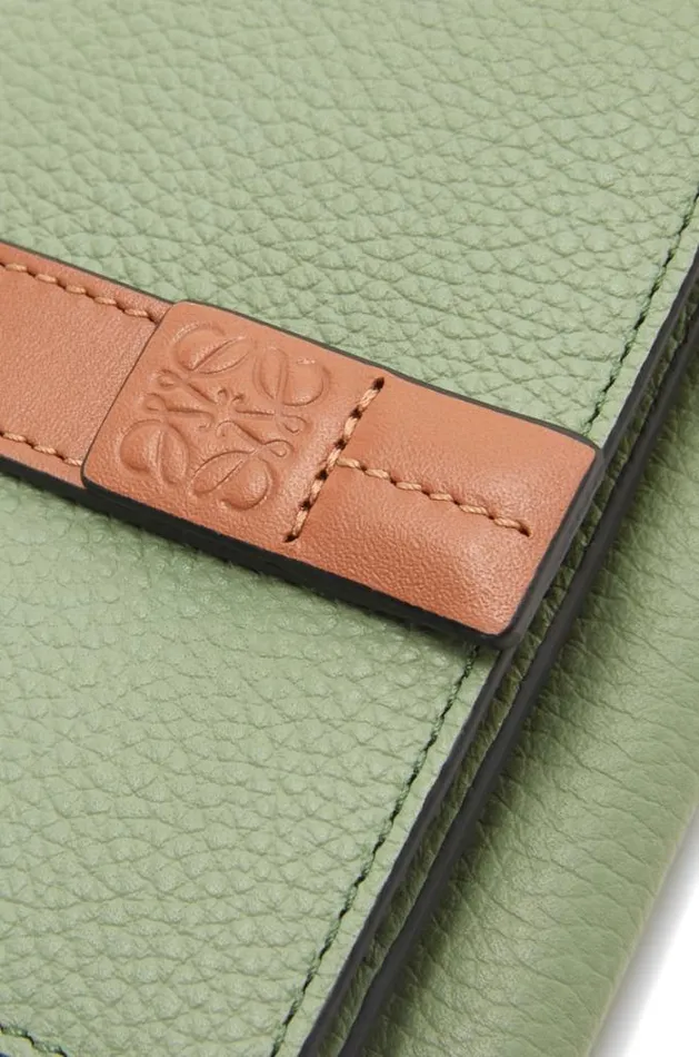 Loewe Trifold Wallet In Soft Grained Calfskin Rosemarytan Women Small Wallets
