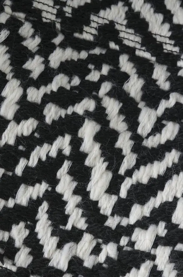Loewe Workwear Jacket In Wool Blend Blackwhite Women Jackets