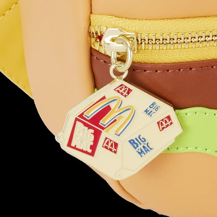 Loungefly Backpacks Unisex McDonald039s Big Mac Figural Mini Backpack Loungefly Backpacks Unisex McDonald039s Big Mac Figural Mini Backpack