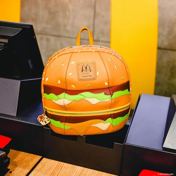 Loungefly Backpacks Unisex McDonald039s Big Mac Figural Mini Backpack Loungefly Backpacks Unisex McDonald039s Big Mac Figural Mini Backpack