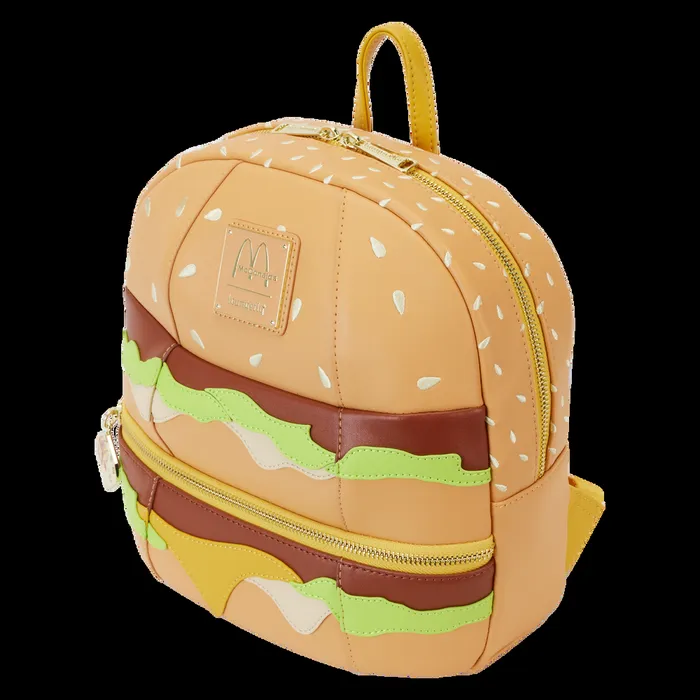 Loungefly Backpacks Unisex McDonald039s Big Mac Figural Mini Backpack Loungefly Backpacks Unisex McDonald039s Big Mac Figural Mini Backpack