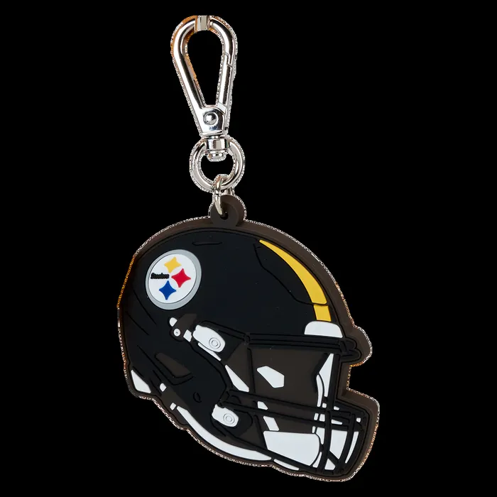 Loungefly Backpacks Unisex NFL Pittsburgh Steelers Clear Convertible Backpack and Tote Bag