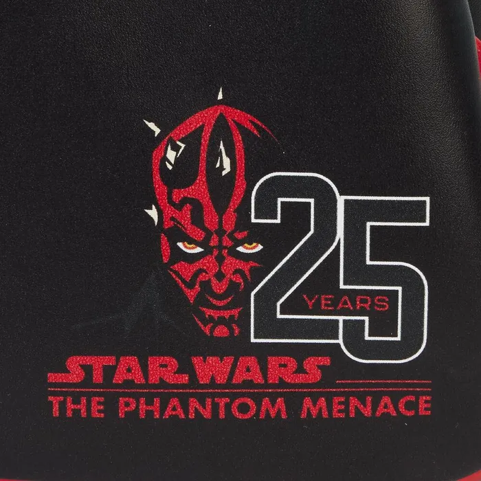 Loungefly Backpacks Unisex Star Wars The Phantom Menace 25th Anniversary Darth Maul Glow Cosplay Mini Backpack Loungefly Backpacks Unisex Star Wars The Phantom Menace 25th Anniversary Darth Maul Glow Cosplay Mini Backpack