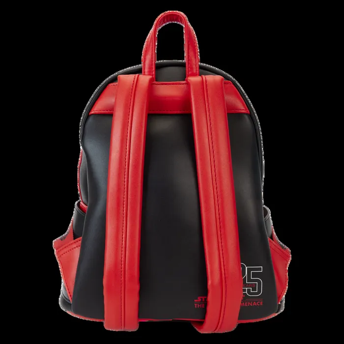 Loungefly Backpacks Unisex Star Wars The Phantom Menace 25th Anniversary Darth Maul Glow Cosplay Mini Backpack Loungefly Backpacks Unisex Star Wars The Phantom Menace 25th Anniversary Darth Maul Glow Cosplay Mini Backpack