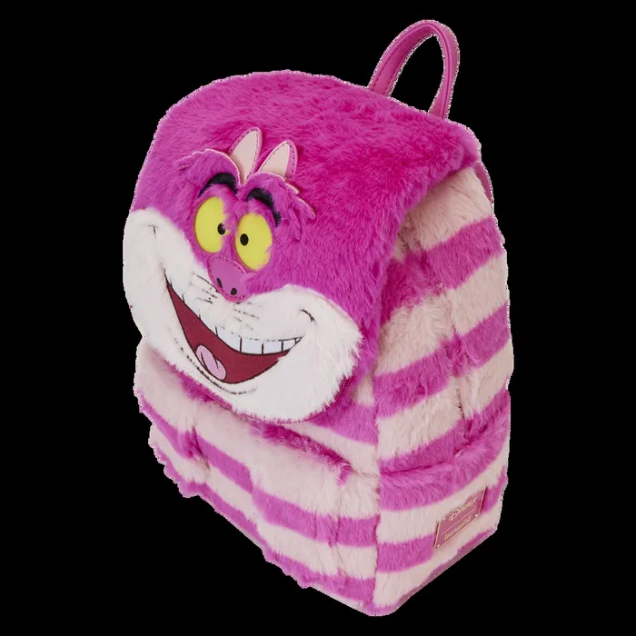 Loungefly Bags and Wallets Unisex Alice In Wonderland Exclusive Cheshire Cat Plush Light Up Mini Backpack Loungefly Bags and Wallets Unisex Alice In Wonderland Exclusive Cheshire Cat Plush Light Up Mini Backpack