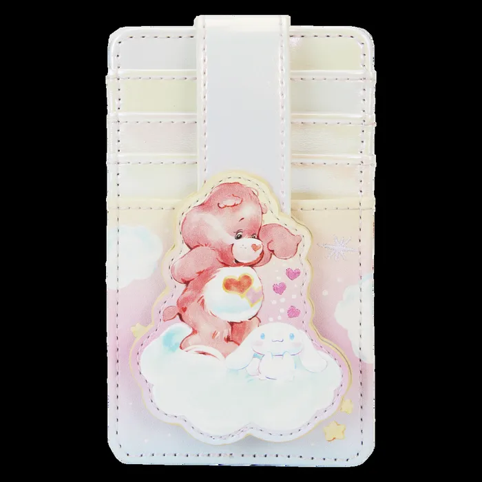Loungefly Bags and Wallets Unisex Care Bears X Sanrio Exclusive Hello Kitty and Friends CareALot Card Holder Loungefly Bags and Wallets Unisex Care Bears X Sanrio Exclusive Hello Kitty and Friends CareALot Card Holder