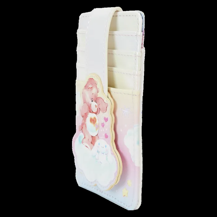 Loungefly Bags and Wallets Unisex Care Bears X Sanrio Exclusive Hello Kitty and Friends CareALot Card Holder Loungefly Bags and Wallets Unisex Care Bears X Sanrio Exclusive Hello Kitty and Friends CareALot Card Holder