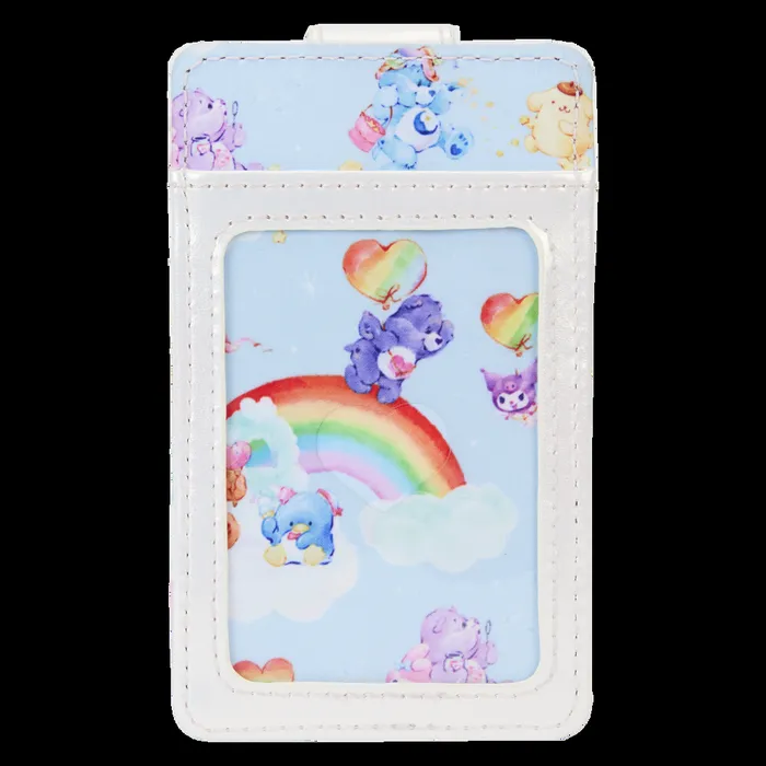 Loungefly Bags and Wallets Unisex Care Bears X Sanrio Exclusive Hello Kitty and Friends CareALot Card Holder Loungefly Bags and Wallets Unisex Care Bears X Sanrio Exclusive Hello Kitty and Friends CareALot Card Holder
