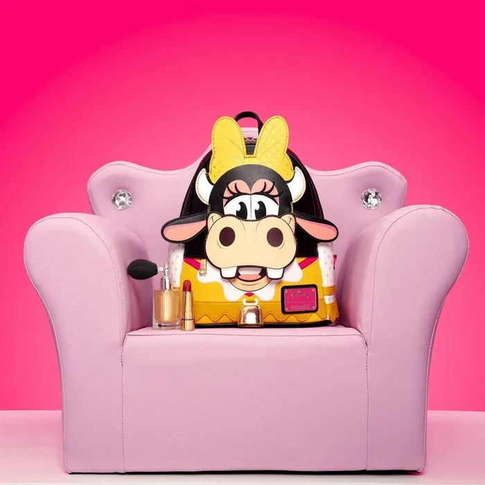 Loungefly Bags and Wallets Unisex Clarabelle Cow Cosplay Bifold Wallet Loungefly Bags and Wallets Unisex Clarabelle Cow Cosplay Bifold Wallet