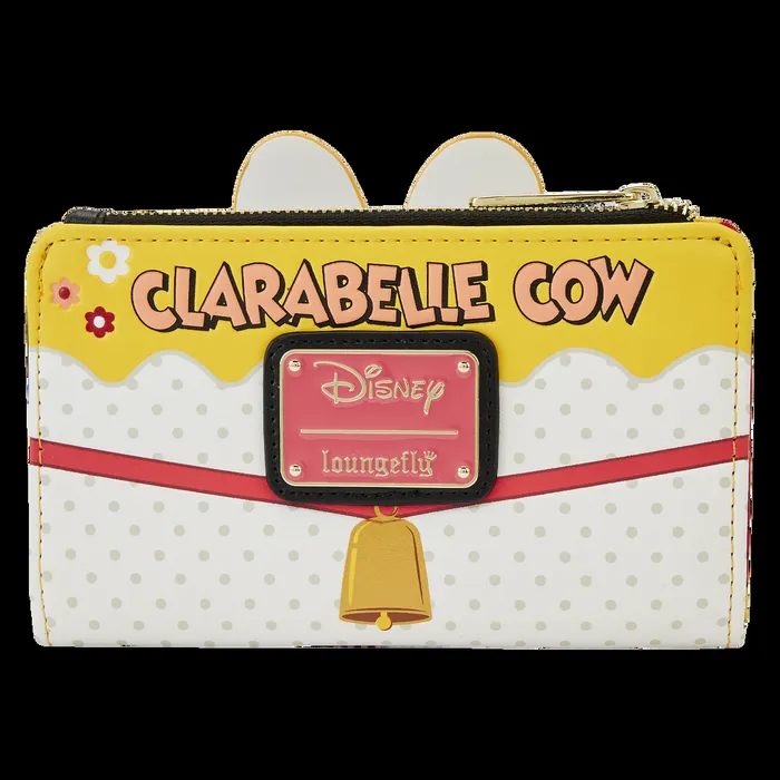 Loungefly Bags and Wallets Unisex Clarabelle Cow Cosplay Bifold Wallet Loungefly Bags and Wallets Unisex Clarabelle Cow Cosplay Bifold Wallet