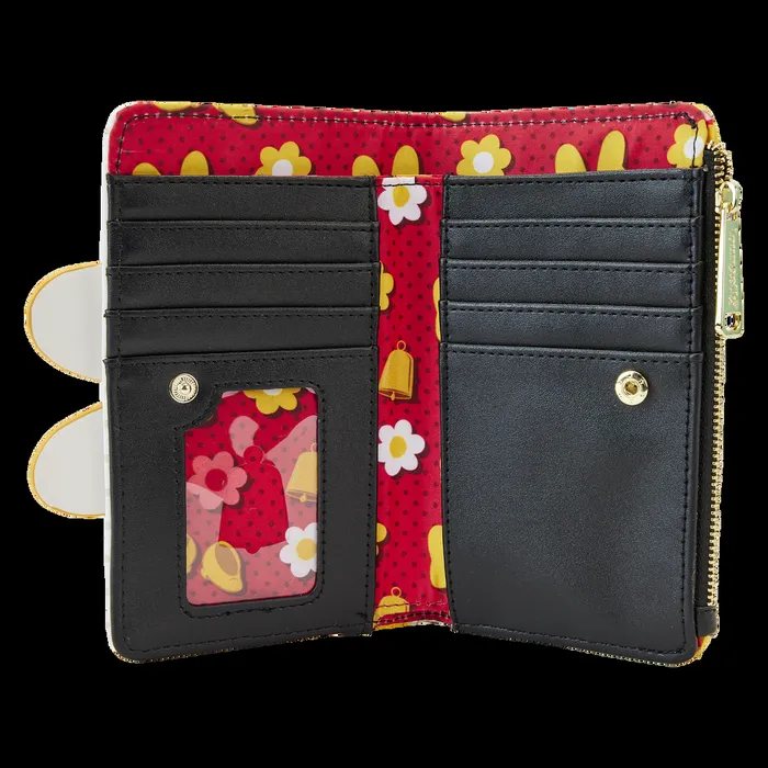 Loungefly Bags and Wallets Unisex Clarabelle Cow Cosplay Bifold Wallet Loungefly Bags and Wallets Unisex Clarabelle Cow Cosplay Bifold Wallet