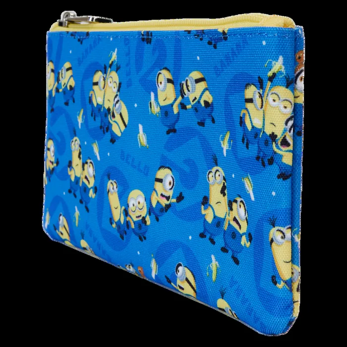 Loungefly Bags and Wallets Unisex Despicable Me Minions AllOver Print Nylon Zipper Pouch Wristlet Loungefly Bags and Wallets Unisex Despicable Me Minions AllOver Print Nylon Zipper Pouch Wristlet