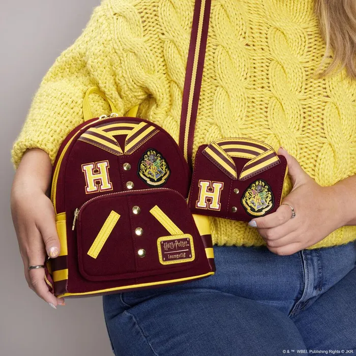 Loungefly Bags and Wallets Unisex Harry Potter Hogwarts Crest Varsity Jacket Zip Around Wallet Loungefly Bags and Wallets Unisex Harry Potter Hogwarts Crest Varsity Jacket Zip Around Wallet