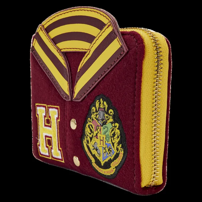 Loungefly Bags and Wallets Unisex Harry Potter Hogwarts Crest Varsity Jacket Zip Around Wallet Loungefly Bags and Wallets Unisex Harry Potter Hogwarts Crest Varsity Jacket Zip Around Wallet