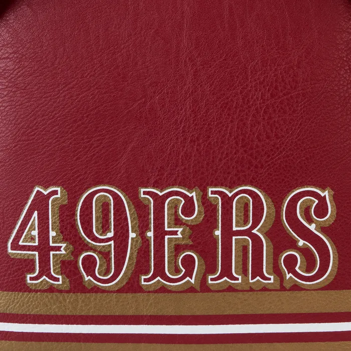 Loungefly Bags and Wallets Unisex NFL San Francisco 49ers Varsity Mini Backpack