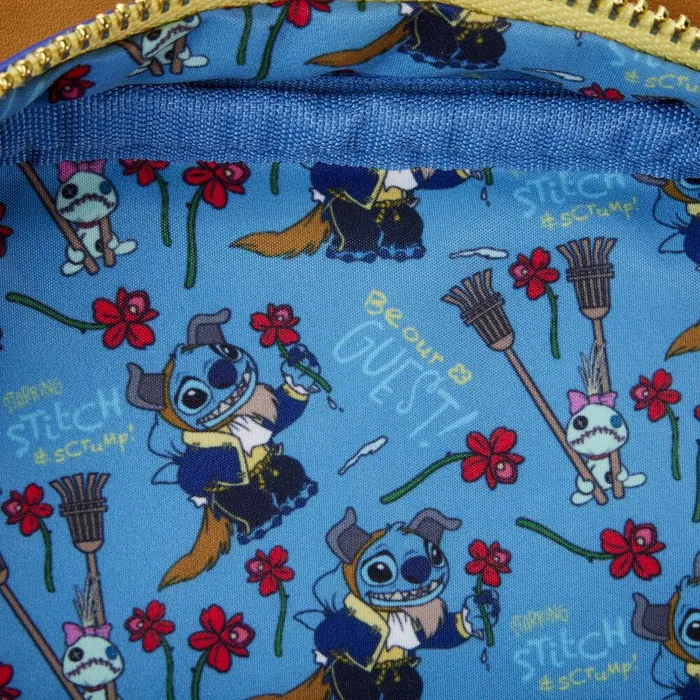 Loungefly Bags and Wallets Unisex Stitch In Beast Costume Exclusive Crossbuddies Cosplay Crossbody Bag With Coin Bag Loungefly Bags and Wallets Unisex Stitch In Beast Costume Exclusive Crossbuddies Cosplay Crossbody Bag With Coin Bag