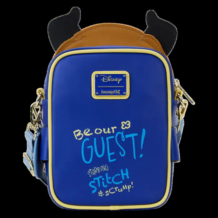 Loungefly Bags and Wallets Unisex Stitch In Beast Costume Exclusive Crossbuddies Cosplay Crossbody Bag With Coin Bag Loungefly Bags and Wallets Unisex Stitch In Beast Costume Exclusive Crossbuddies Cosplay Crossbody Bag With Coin Bag