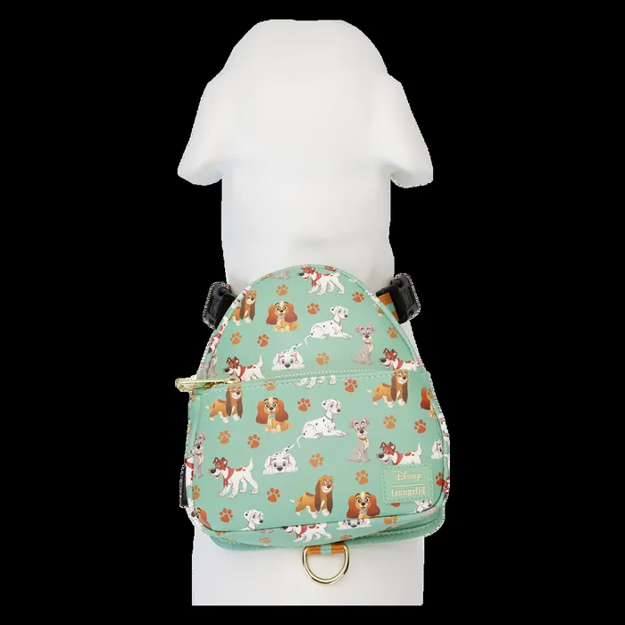 Loungefly Small Accessories Unisex I Heart Disney Dogs AllOver Print Mini Backpack Dog Harness Loungefly Small Accessories Unisex I Heart Disney Dogs AllOver Print Mini Backpack Dog Harness