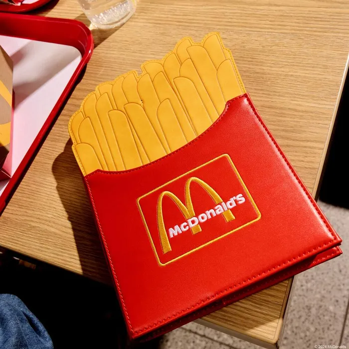 Loungefly Small Accessories Unisex McDonald039s French Fries Refillable Stationery Journal Loungefly Small Accessories Unisex McDonald039s French Fries Refillable Stationery Journal