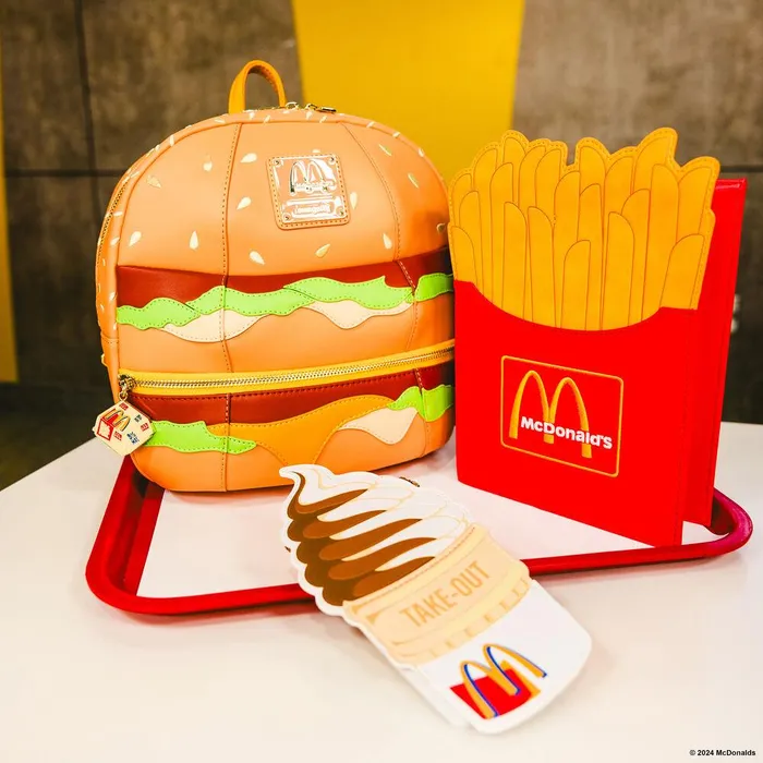 Loungefly Small Accessories Unisex McDonald039s French Fries Refillable Stationery Journal Loungefly Small Accessories Unisex McDonald039s French Fries Refillable Stationery Journal