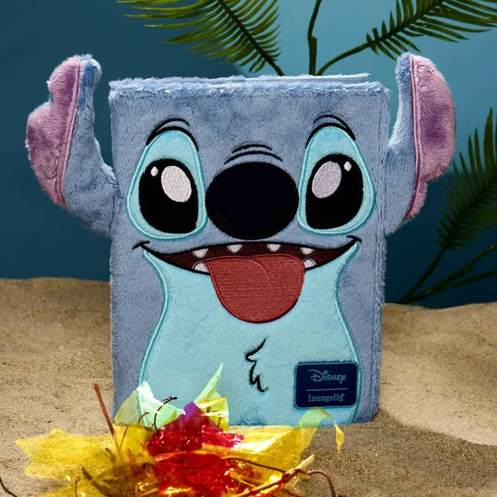 Loungefly Small Accessories Unisex Stitch Plush Cosplay Refillable Stationery Journal