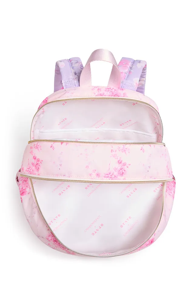 LoveShackFancy State Kane Double Pocket Happy Thoughts Women Bags and Travel